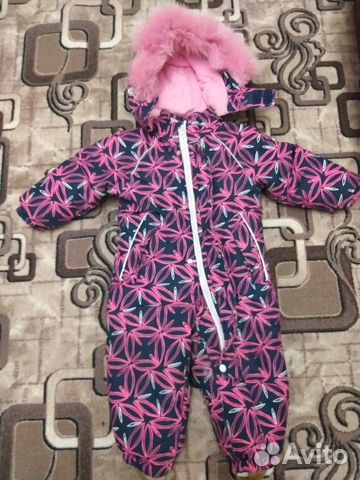 Продам зимний комбинезон б/у