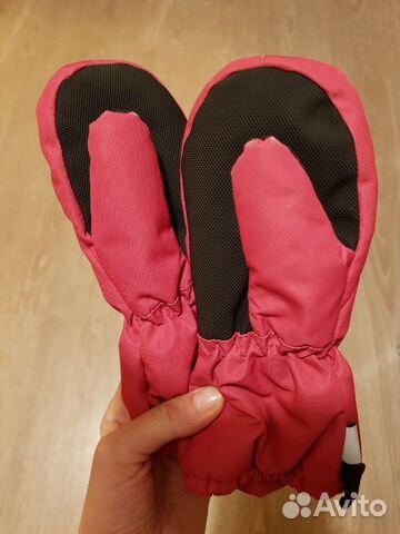 Варежки непромокаемые для девочки 2 года Варежки непромокаемые для девочки 2 года
