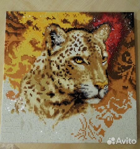 Картина-мозаика (30*30см) готовая работа