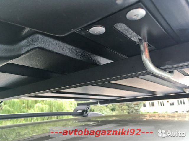 Автобокс Yuago Optima (390 л.) 1450х860х460 Черный Автобокс Yuago Optima (390 л.) 1450х860х460 Черный