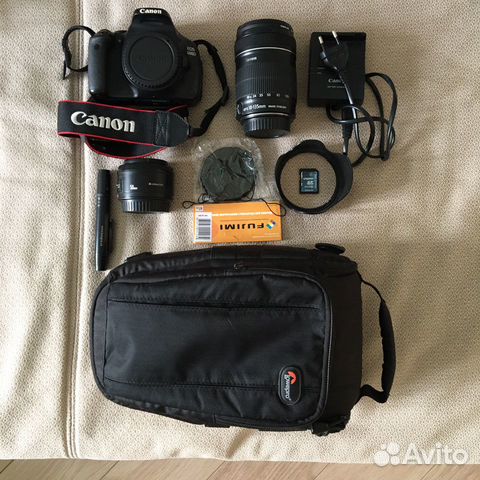 Canon 600D kit 18-135 + 50mm 1.8