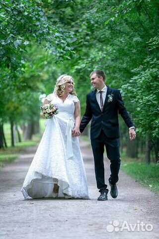 Свадебное платье р 52