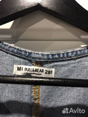Джинсовый сарафан pull&bear новый