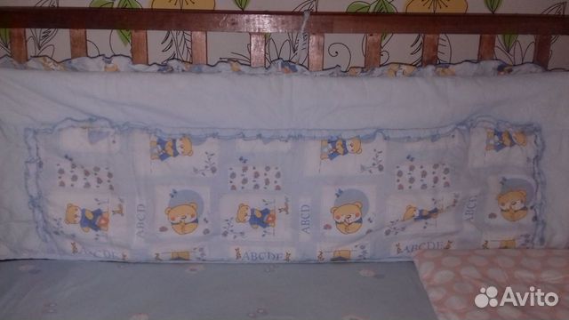 Бортики на детскую кроватку Бортики на детскую кроватку