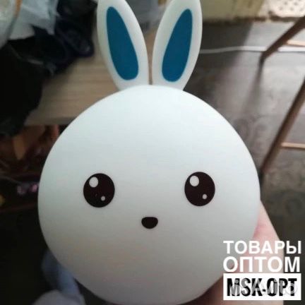 Силиконовый ночник Зайчик Силиконовый ночник Зайчик