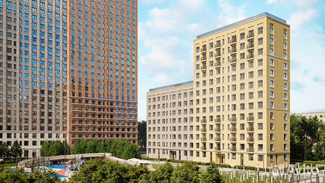 1-к квартира, 34.2 м², 35/45 эт. 1-к квартира, 34.2 м², 35/45 эт.