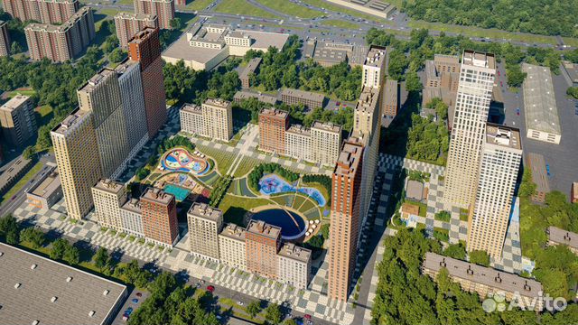 1-к квартира, 37.6 м², 42/45 эт. 1-к квартира, 37.6 м², 42/45 эт.