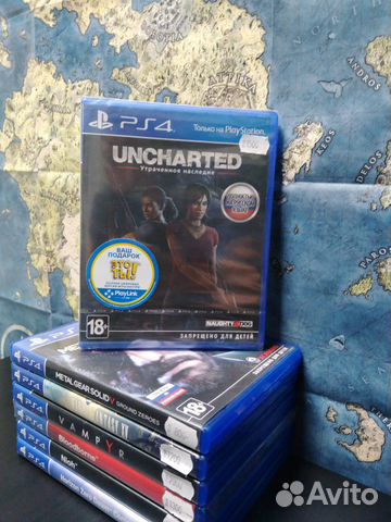 Uncharted Утраченное наследие PlayStation 4 Новая Uncharted Утраченное наследие PlayStation 4 Новая