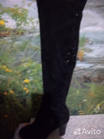 Ботфорты, замша,39размер