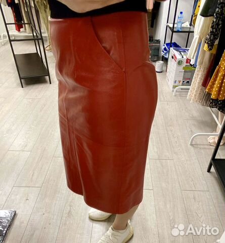 Юбка кожаная Юбка кожаная