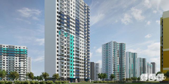 1-к квартира, 40.5 м², 7/21 эт.