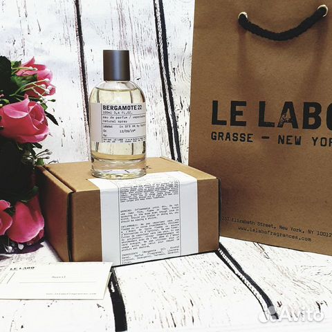 Le Labo Bergamote 22 оригинал ле лабо бергамот