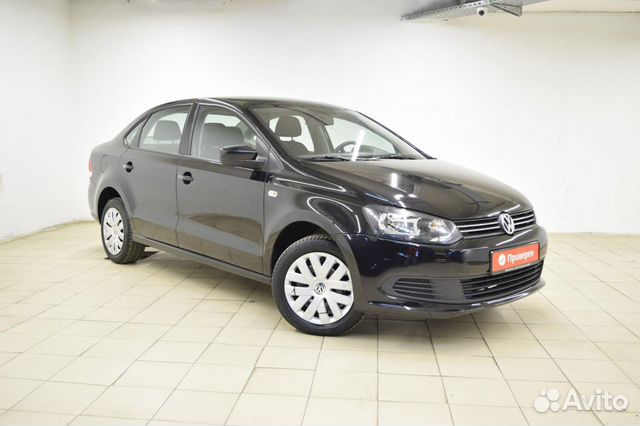 Volkswagen Polo 2015 черный