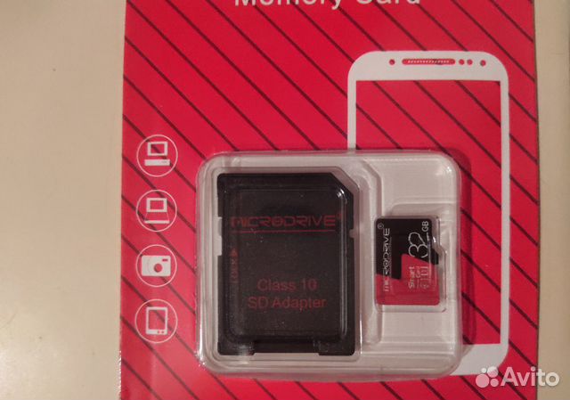 Флеш карта Micro sd 32 gb