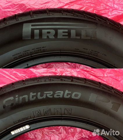 Летние Pirelli 2 шт + Bridgestone 2 шт 225/55R16