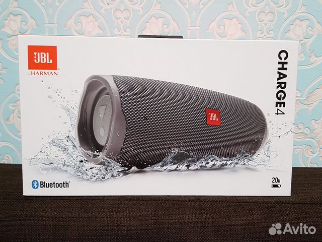Новая беспроводная колонка JBL Charge 4 Gray Новая беспроводная колонка JBL Charge 4 Gray