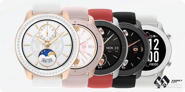 Умные часы Huami Amazfit GTR 42 mm (EU, красный) Умные часы Huami Amazfit GTR 42 mm (EU, красный)
