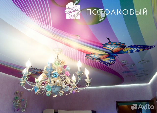 Натяжные потолки