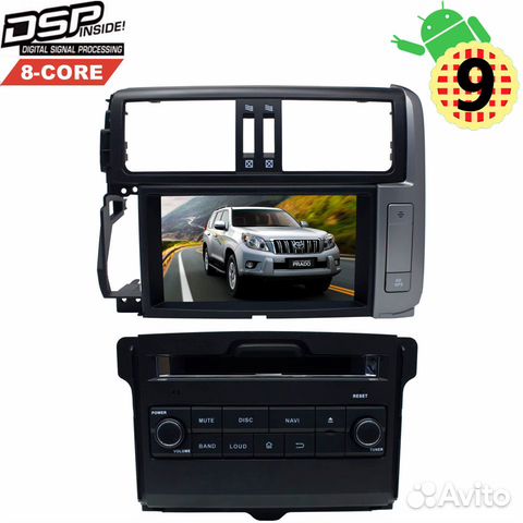 Штатная магнитола Toyota Land Cruiser Prado 150 Штатная магнитола Toyota Land Cruiser Prado 150