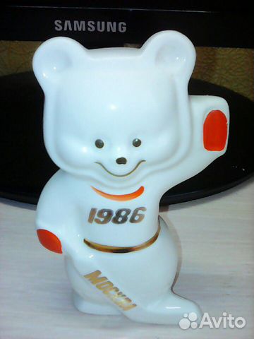 Олимпийский мишка 1986 г