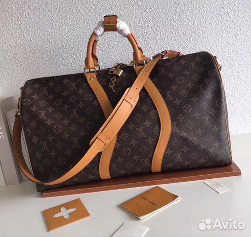 Новая дорожная сумка кожа бренд Louis Vuitton Новая дорожная сумка кожа бренд Louis Vuitton