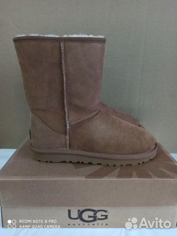 UGG Australia Угги классика рыжие новые натуральны UGG Australia Угги классика рыжие новые натуральны
