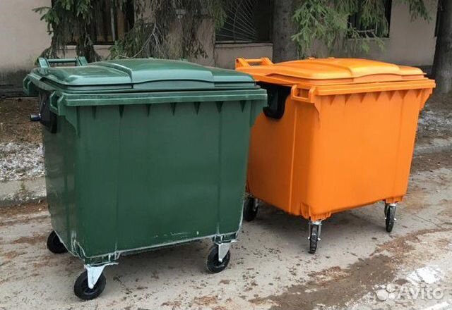 Контейнер для мусора и рсо 1100 л