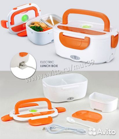 Контейнер с подогревом Electronic Lunch Box Контейнер с подогревом Electronic Lunch Box