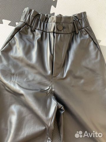 Брюки кожаные Zara Брюки кожаные Zara