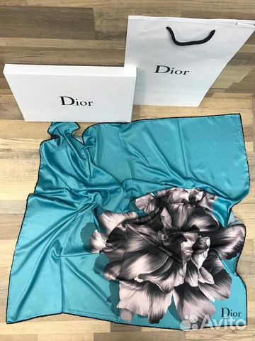 Новый женский шёлковый платок Dior