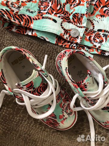 Кеды и куртка Kenzo