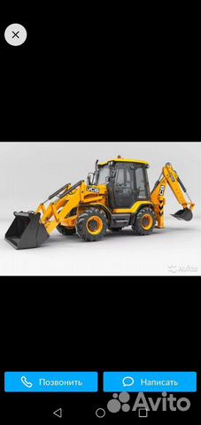 Аренда трактора JCB Аренда трактора JCB