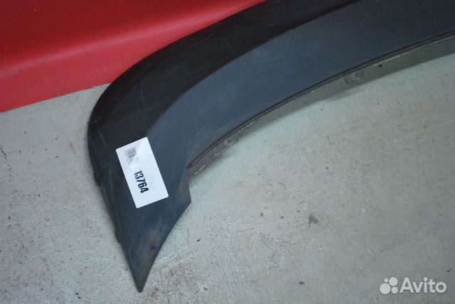Юбка бампера заднего Шкода Рапид
