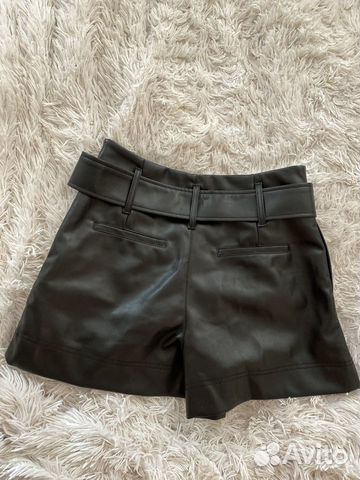 Кожаные шорты Zara Кожаные шорты Zara