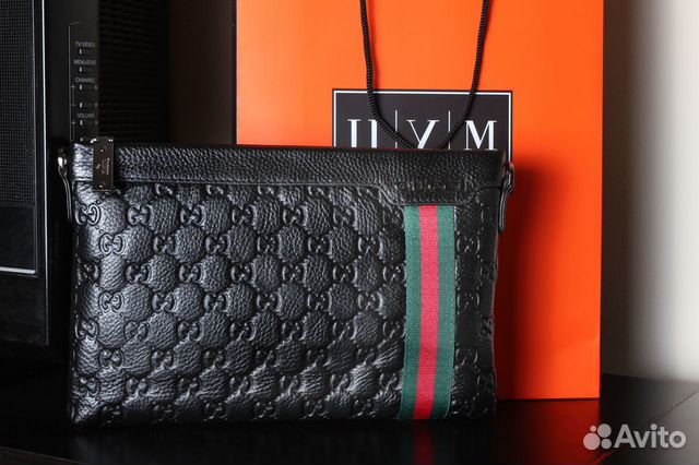 Мужская барсетка клатч Gucci Мужская барсетка клатч Gucci