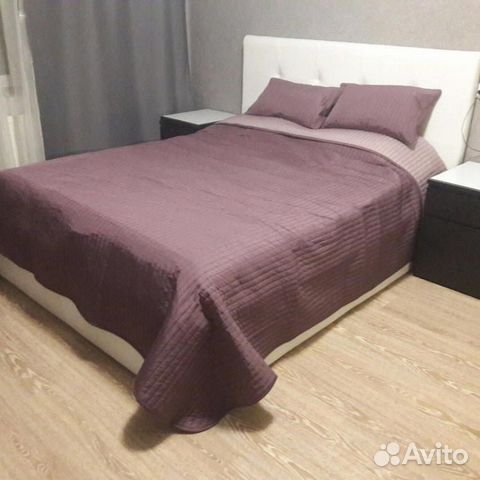 Покрывало стеганное сиреневое IKEA