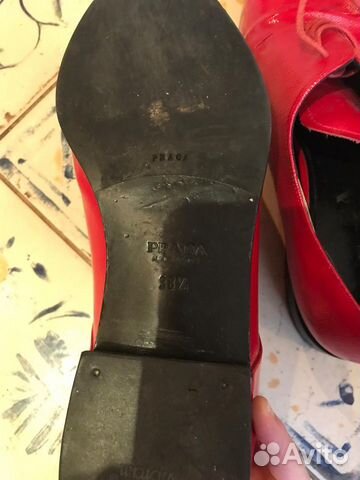 Ботинки Prada 38 1/2