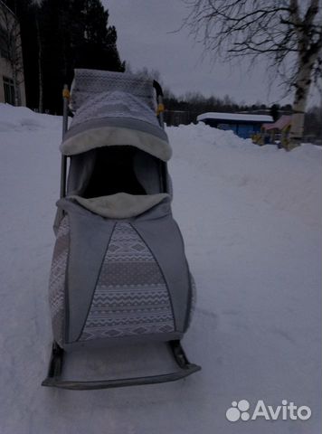 Санки-коляска