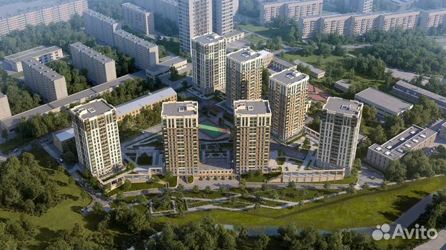 1-к квартира, 48.2 м², 14/17 эт.