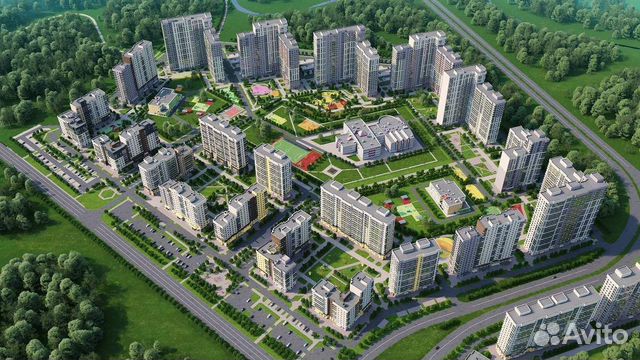 2-к квартира, 62.1 м², 3/12 эт.