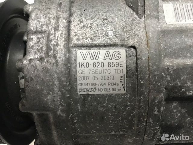 Компрессор кондиционера Volkswagen Touran 1.4
