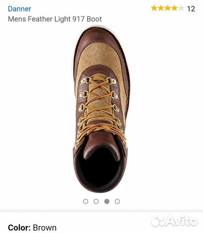 Ботинки Danner feather light 917 brown