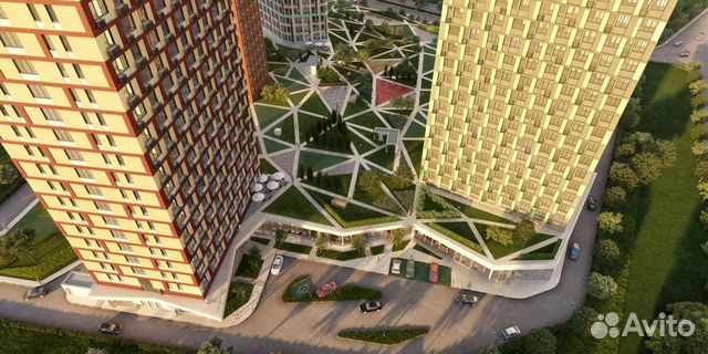 2-к квартира, 72.2 м², 6/21 эт.