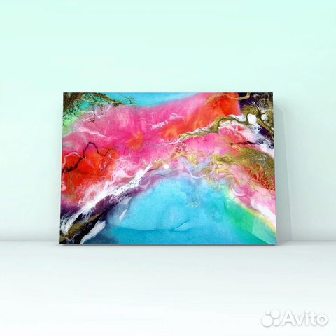 Картина Яркая Абстракция Resinart Картина Яркая Абстракция Resinart