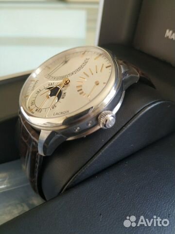 Часы Maurice Lacroix Masterpiece Lune Retrograde
