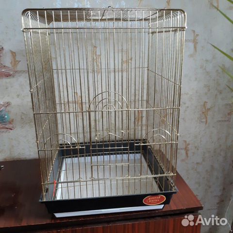 Клетка для птиц 40*40*60 купить на Зозу.ру - фотография № 2
