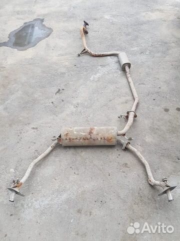 Глушитель на Honda Civic 5D