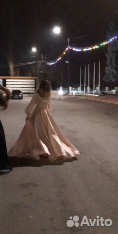 Платье вечернее свадебное