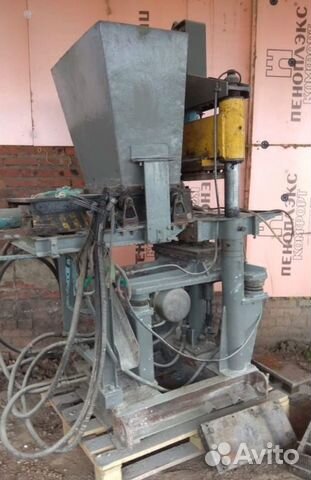 Пресс гидравлический для брусчатки и блоков