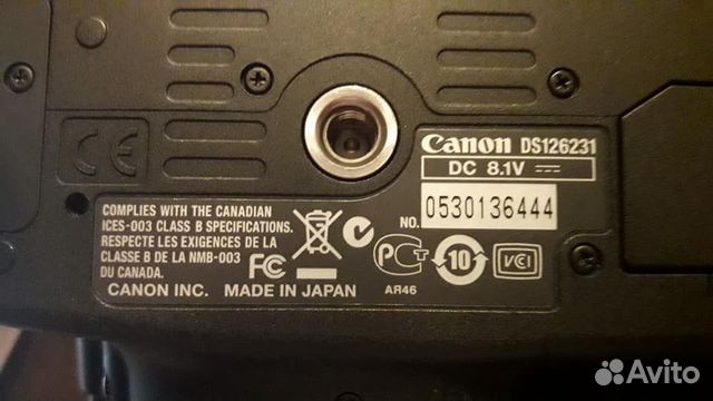 Фотоаппарат Canon, объектив и чехол Фотоаппарат Canon, объектив и чехол